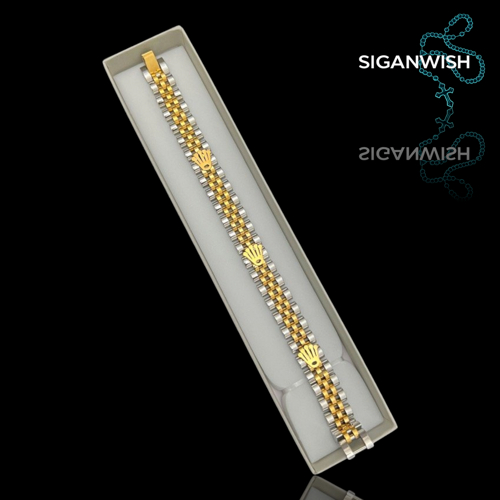 PULSERA "ROLEX" JUBILEE/LOGO 📿