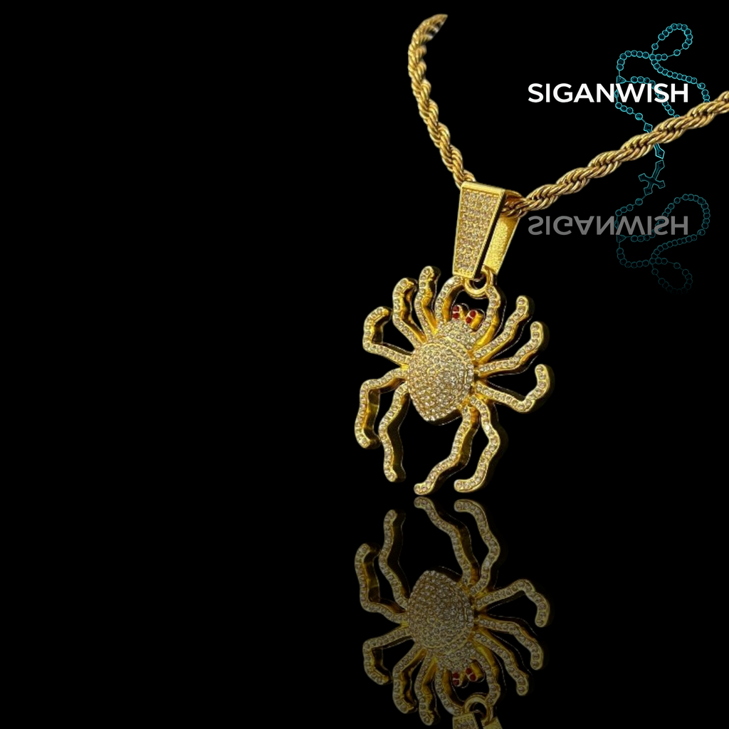 DIJE "SPIDER" ICED OUT 📿