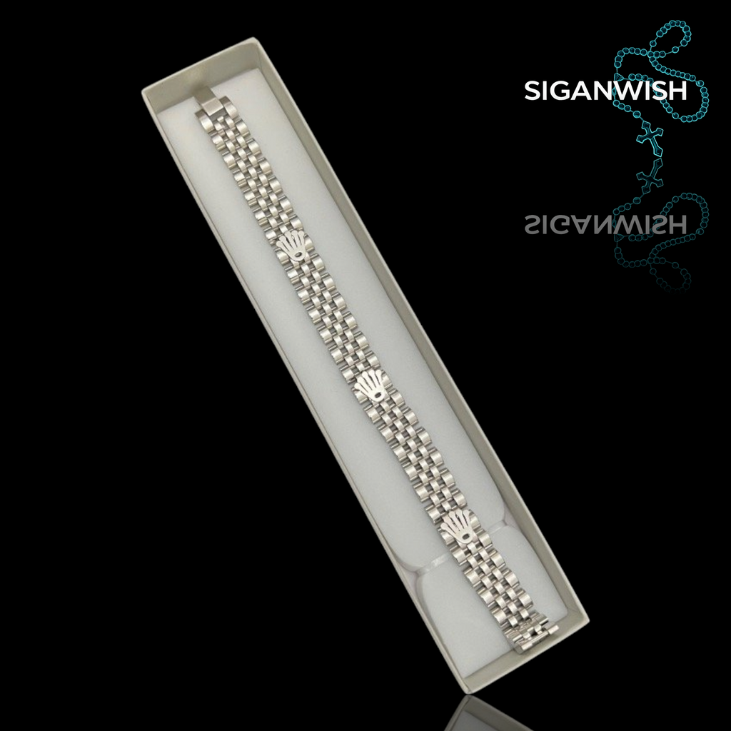 PULSERA "ROLEX" JUBILEE/LOGO 📿