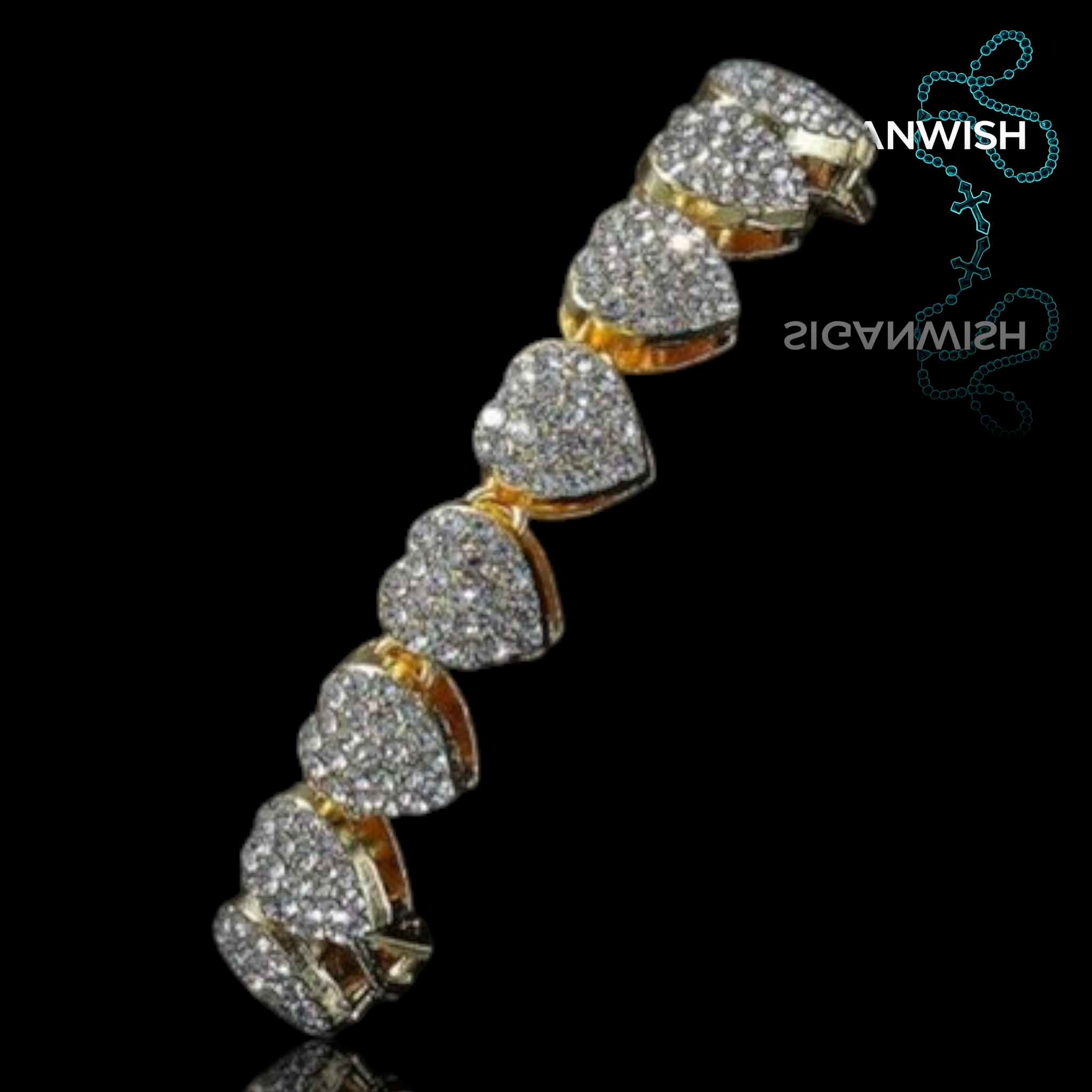 PULSERA "HEARTS" 📿