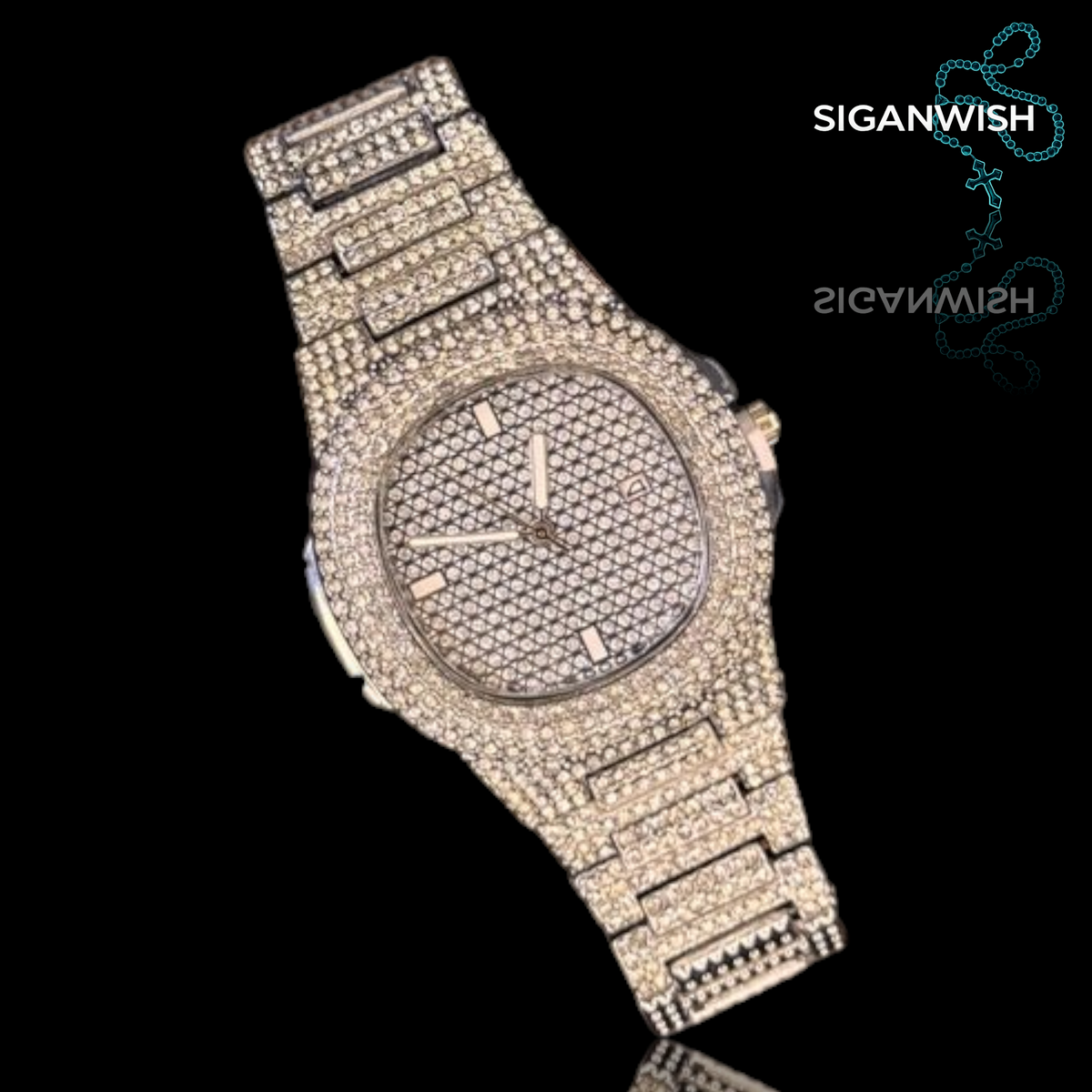 DIAMOND "PATEK" ICED OUT 📿