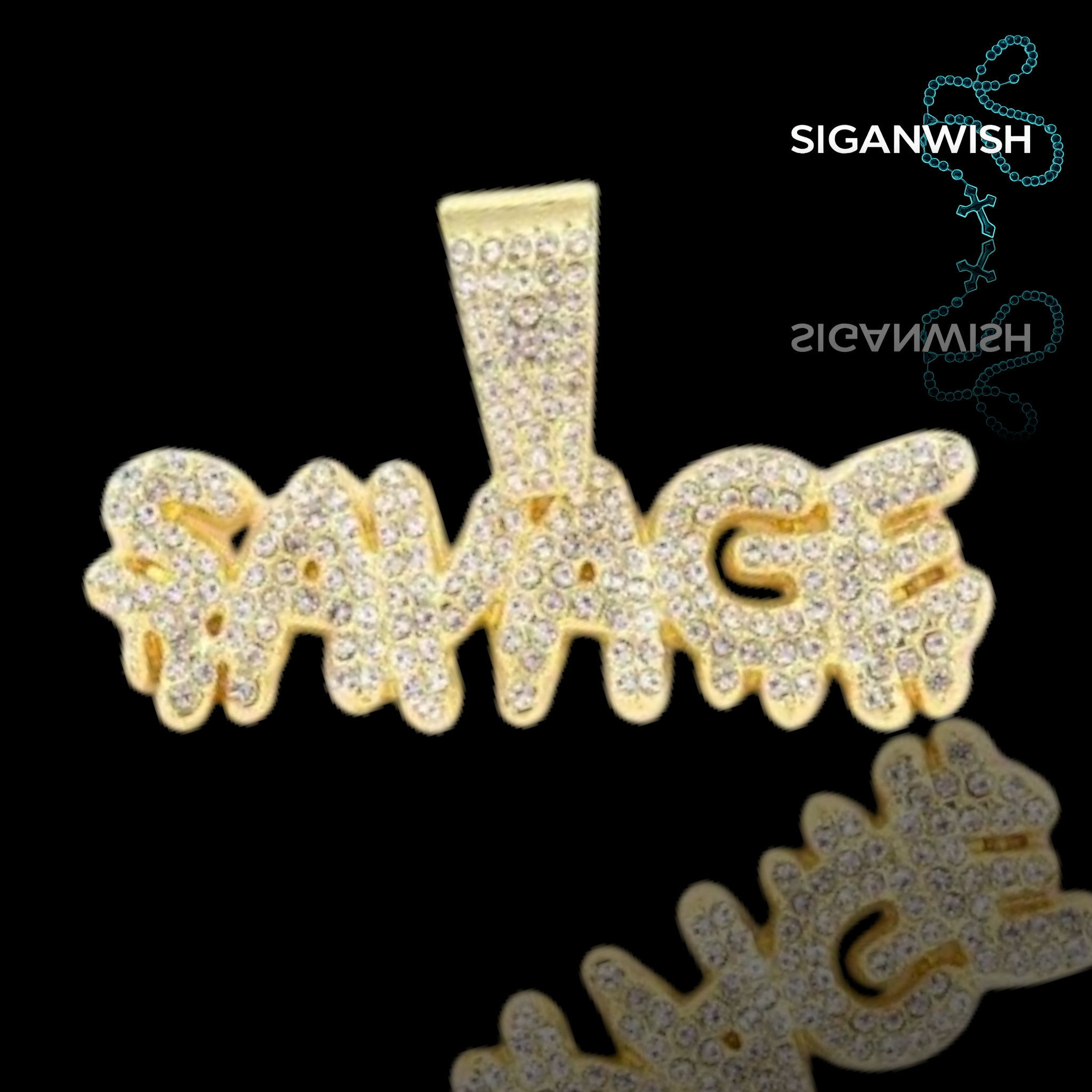 DIJE "SAVAGE" ICED OUT 📿