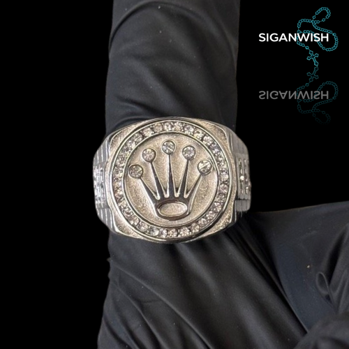 ANILLO "ROLEX" ICED OUT 📿