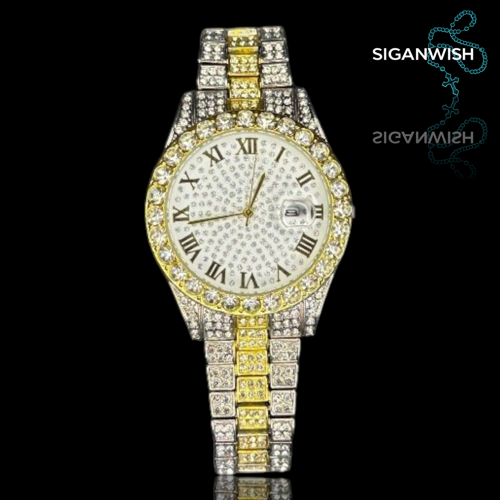 DIAMOND "CUBAN" ICED OUT 📿