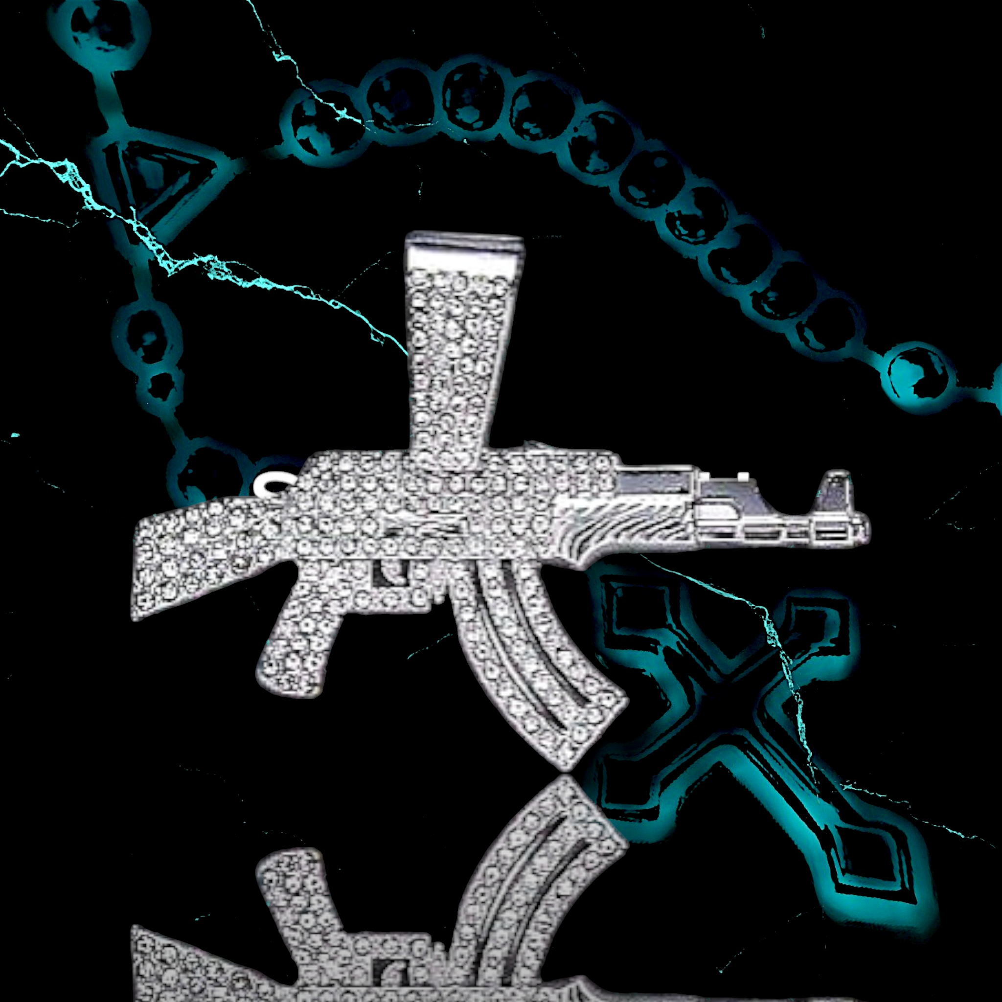 DIJE AK-47 "DRIP" ICED OUT 📿