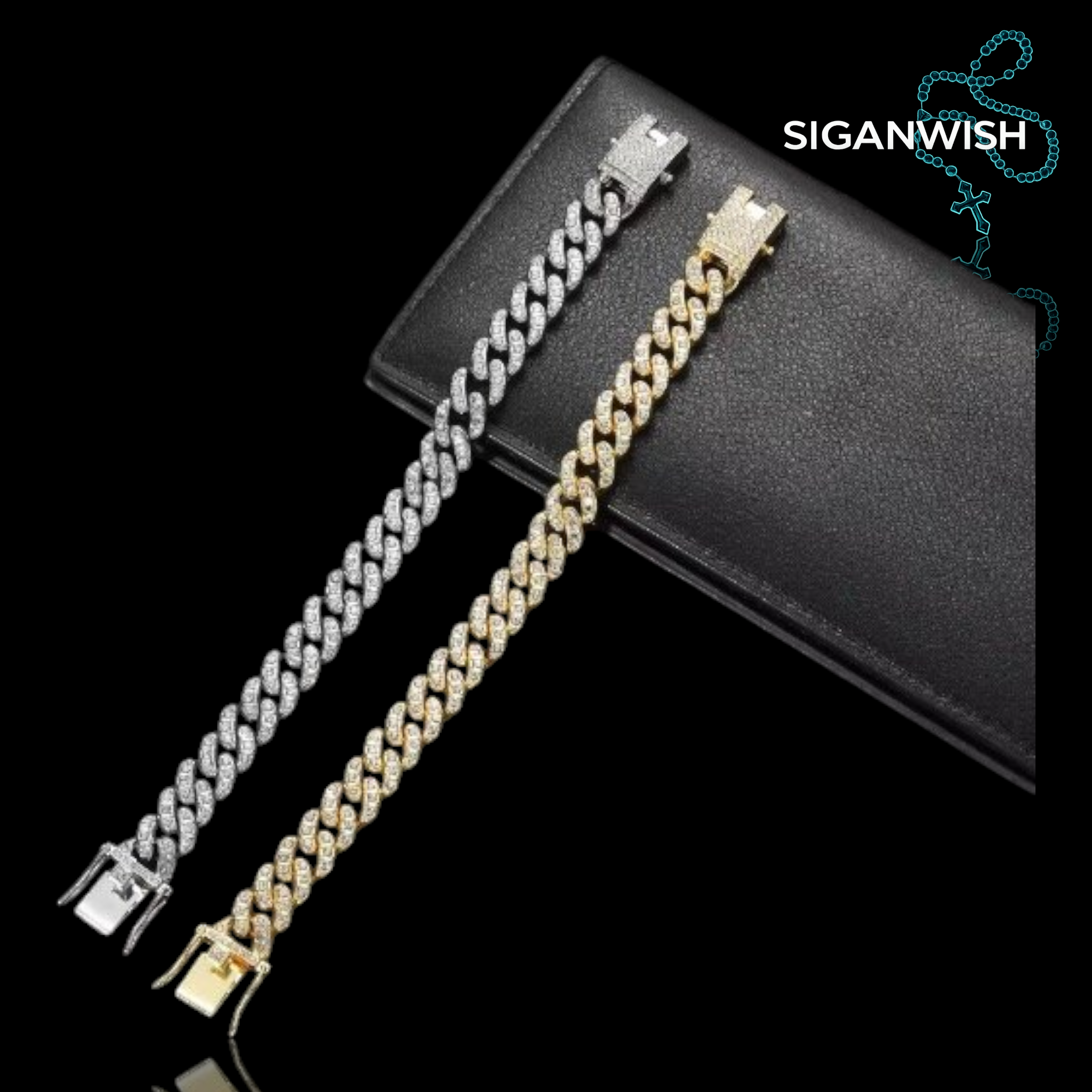 PULSERA "CLASSIC" SLIM ICED OUT 📿