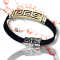 PULSERA "GOLD AND BLACK" 📿