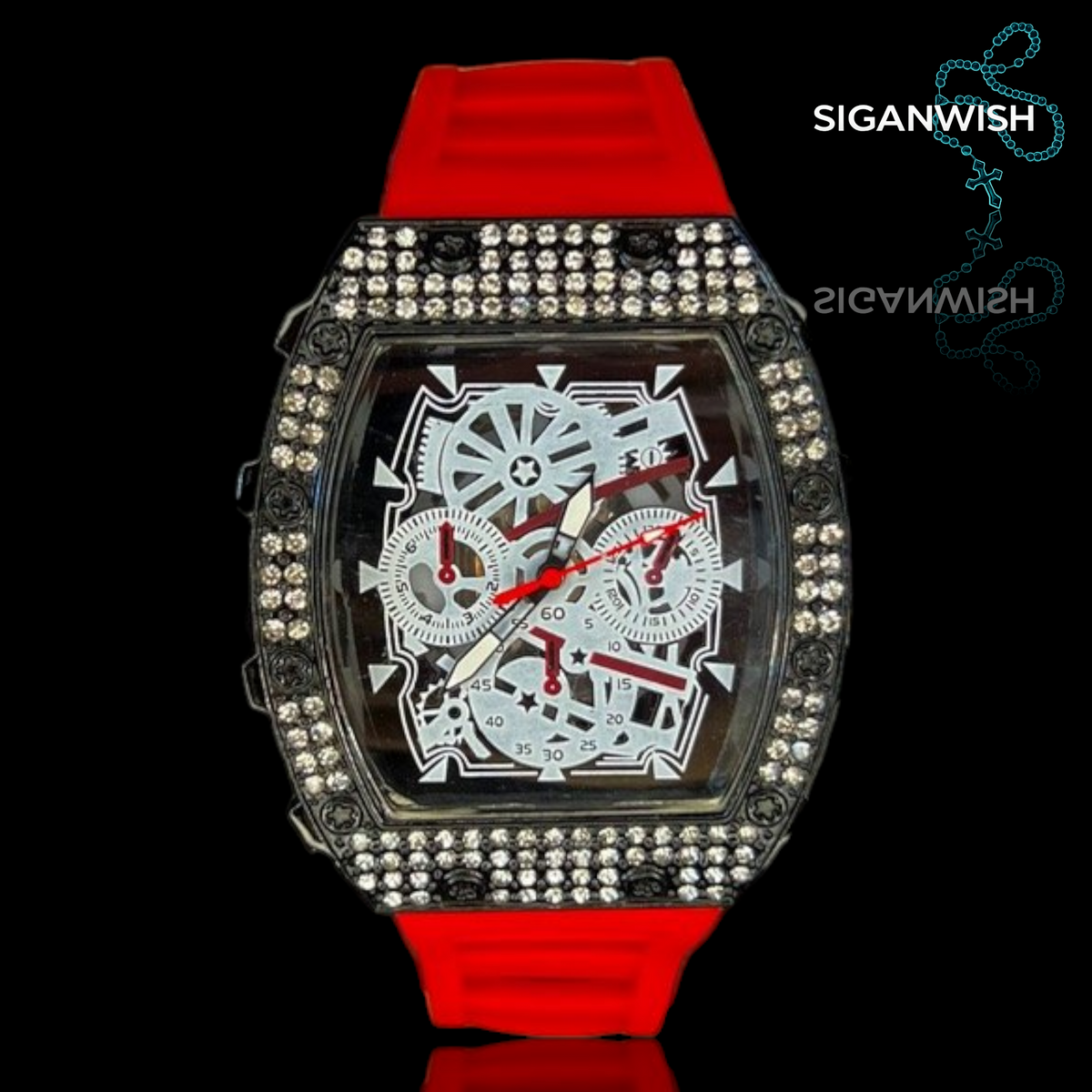 RICHARD MILLE "DRIP" ICED OUT 📿