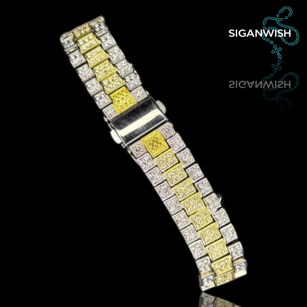 DIAMOND "CUBAN" ICED OUT 📿