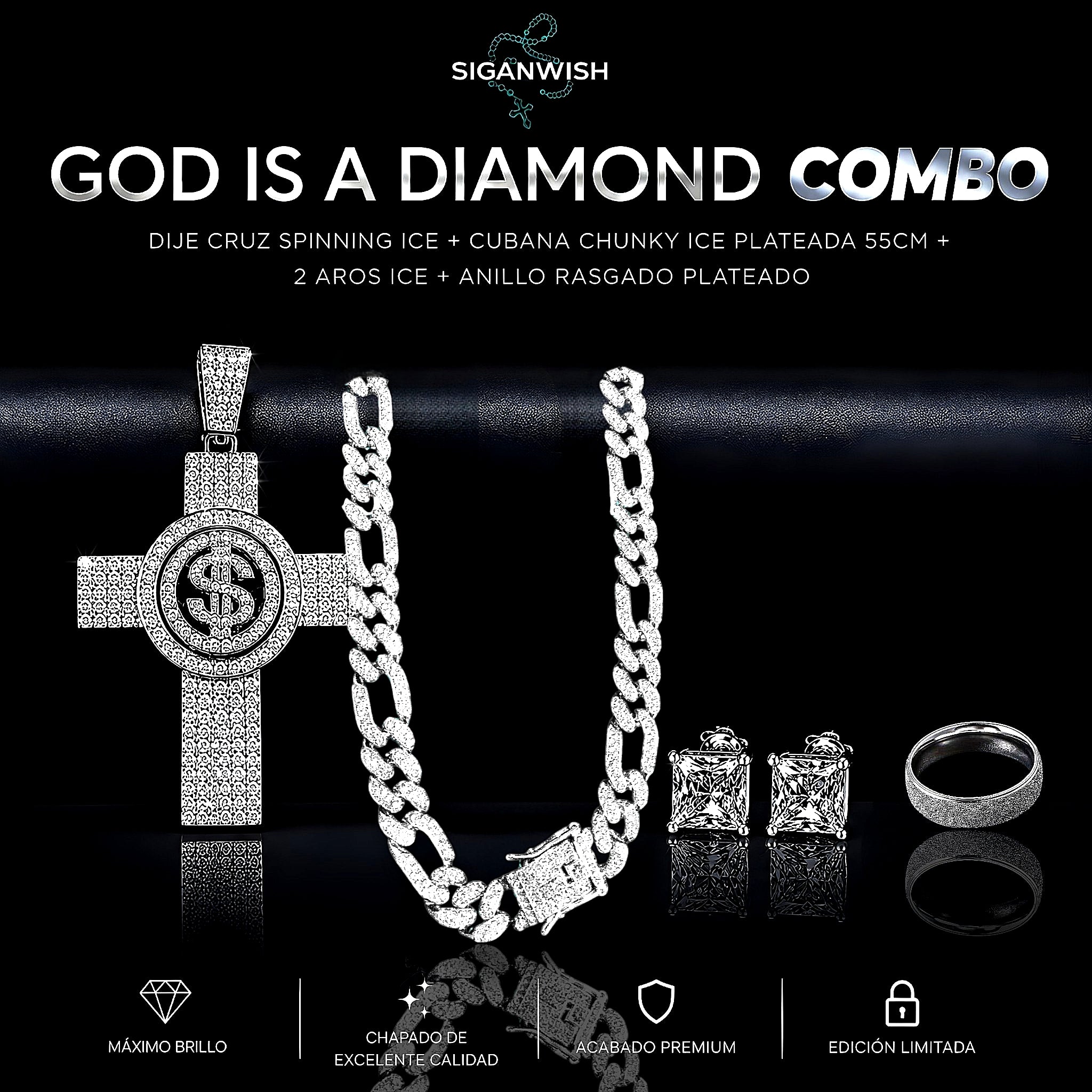GOD IS A DIAMOND COMBO 📿
