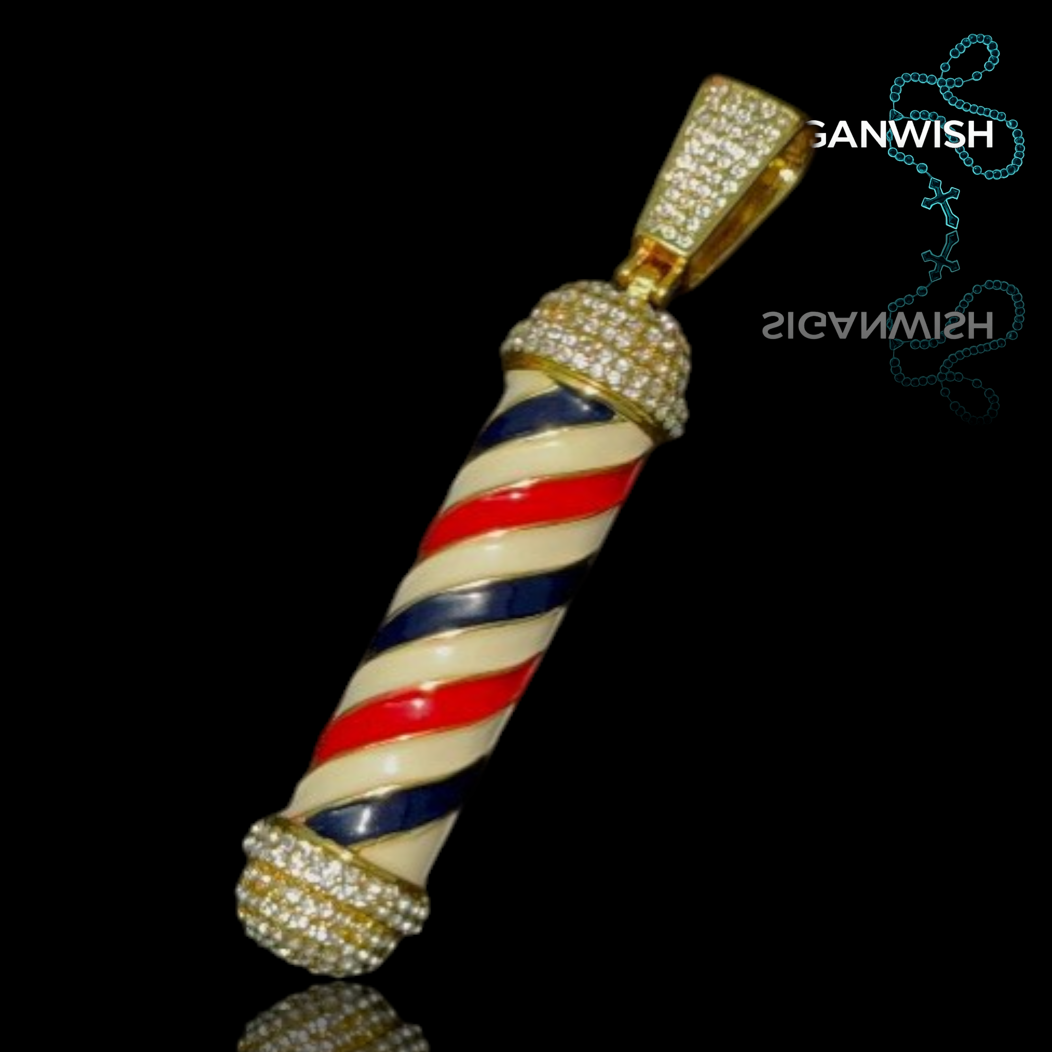 DIJE "BARBER" ICED OUT 📿