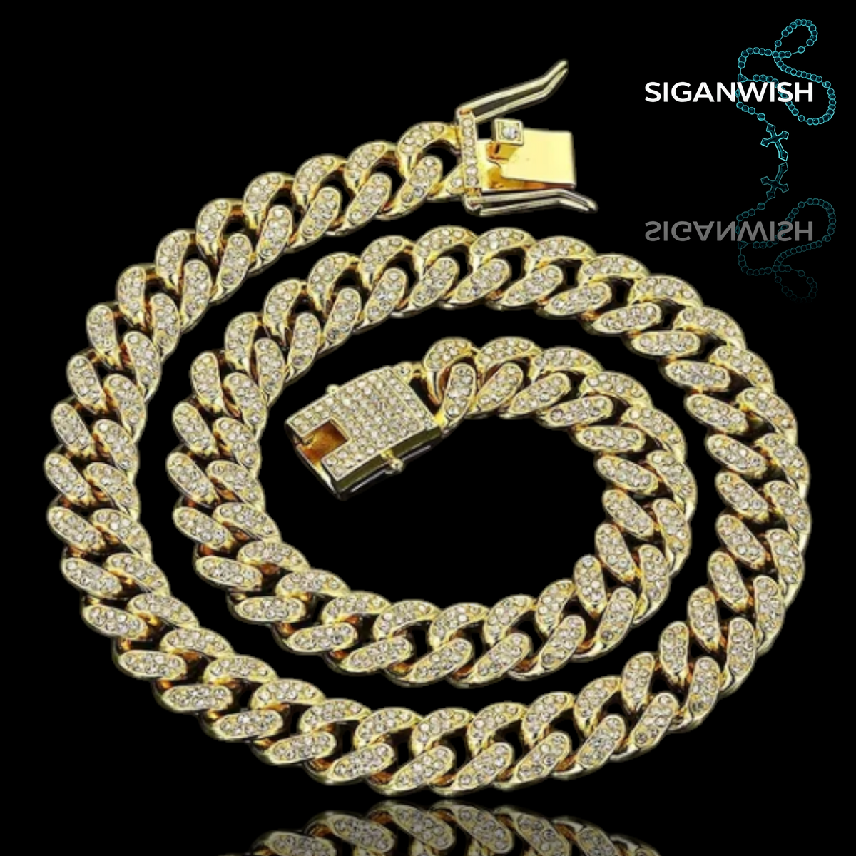 CLASSIC LINK 1.3mm ICED OUT 📿