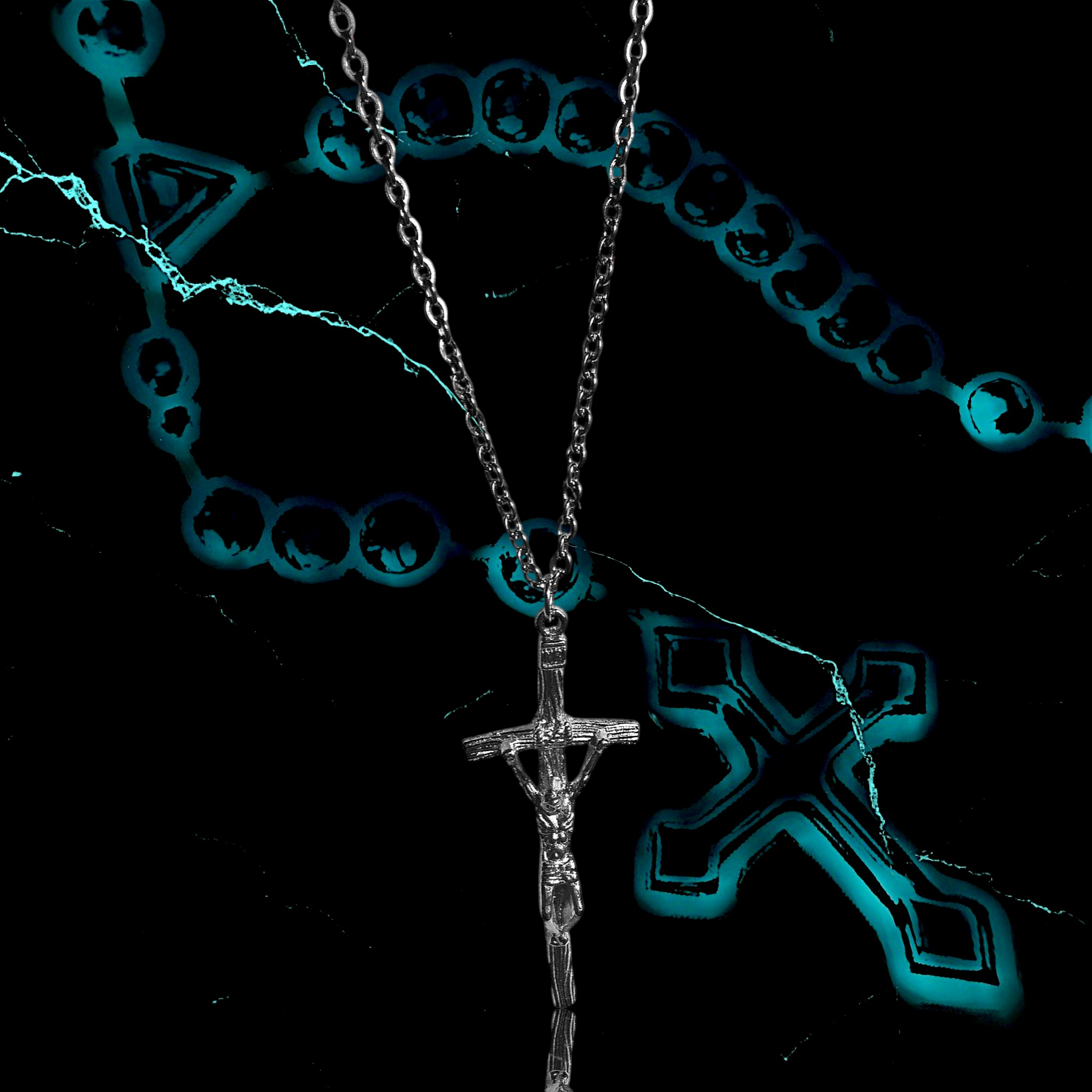 CADENA & DIJE DE CRUZ 📿