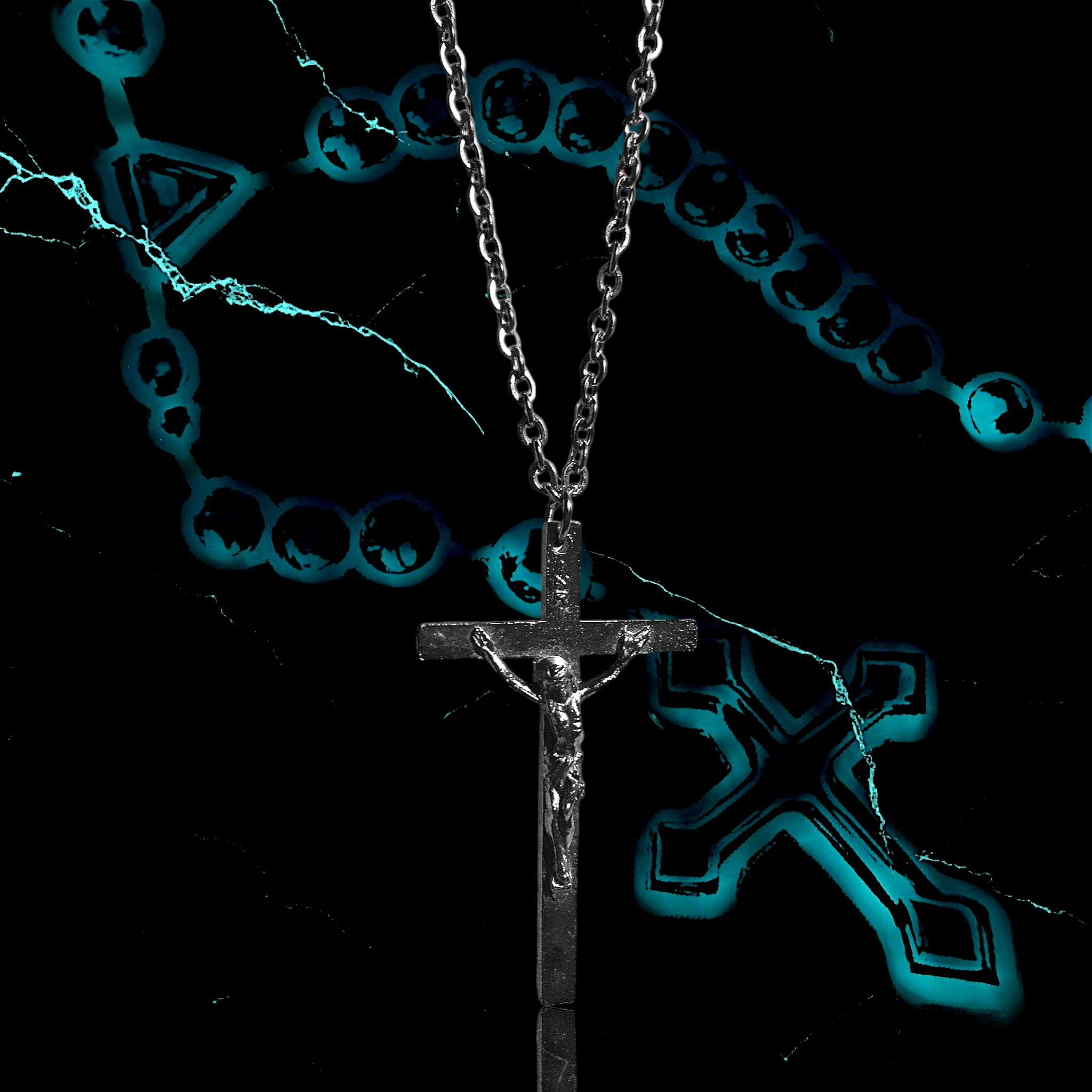 CADENA & DIJE DE CRUZ 📿
