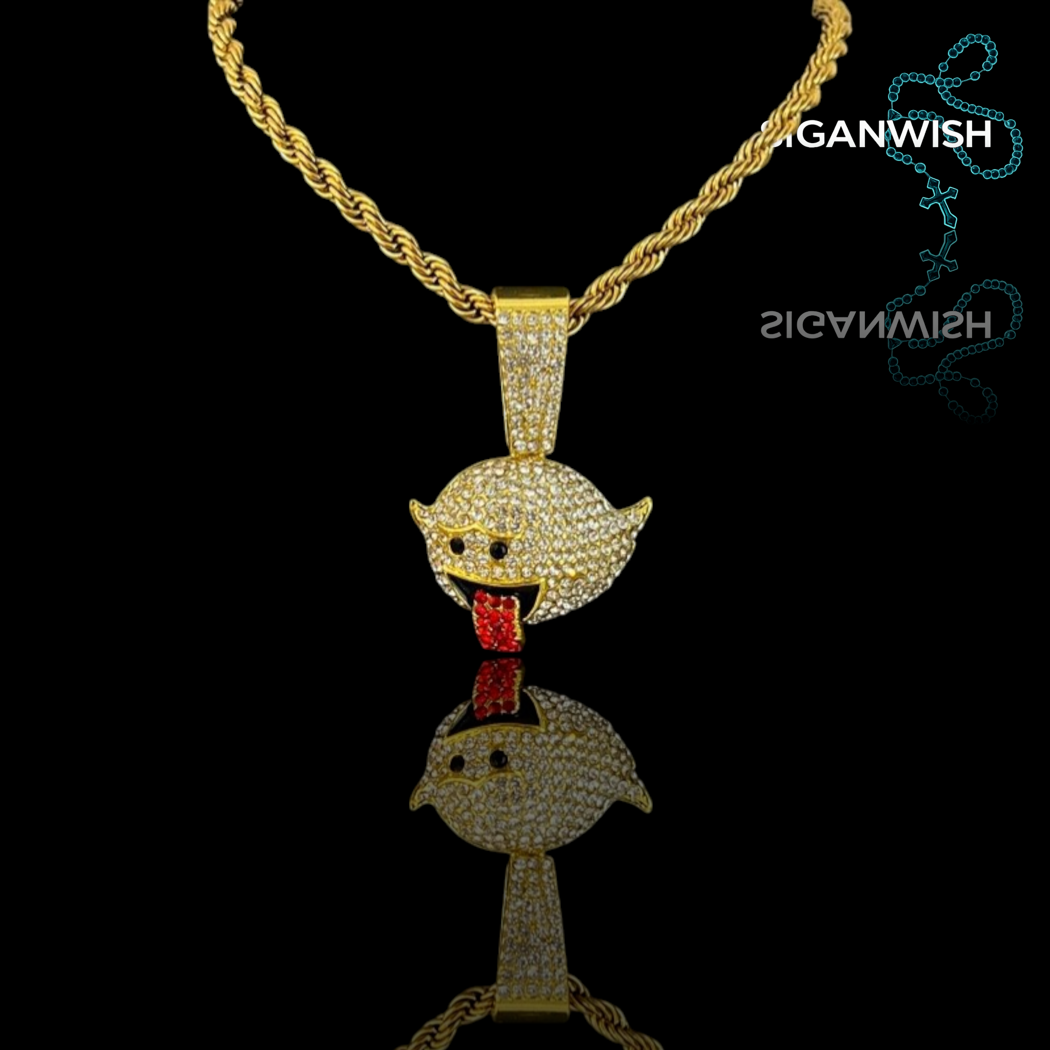 DIJE "GHOST" ICED OUT 📿