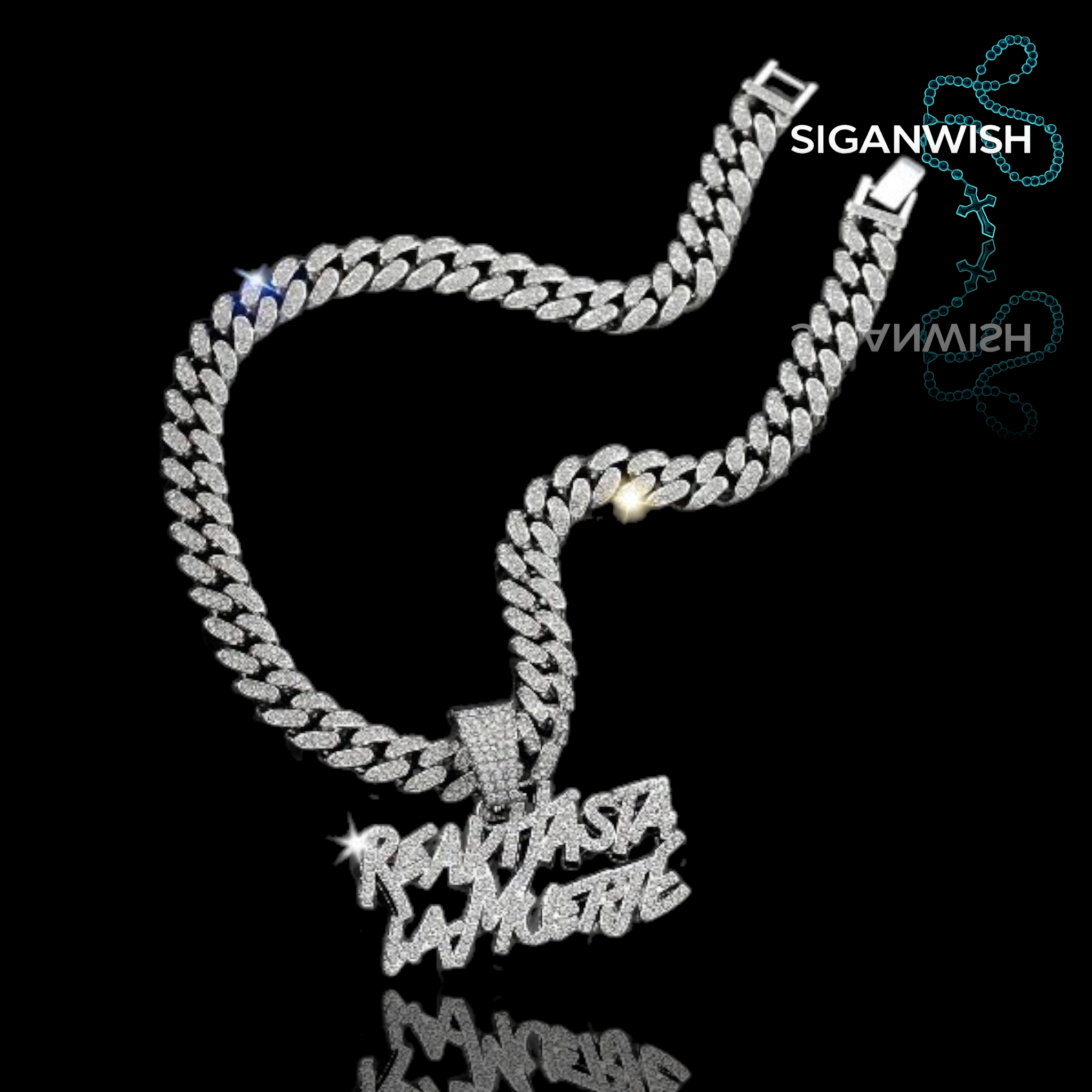DIJE "RHLM" ICED OUT 📿