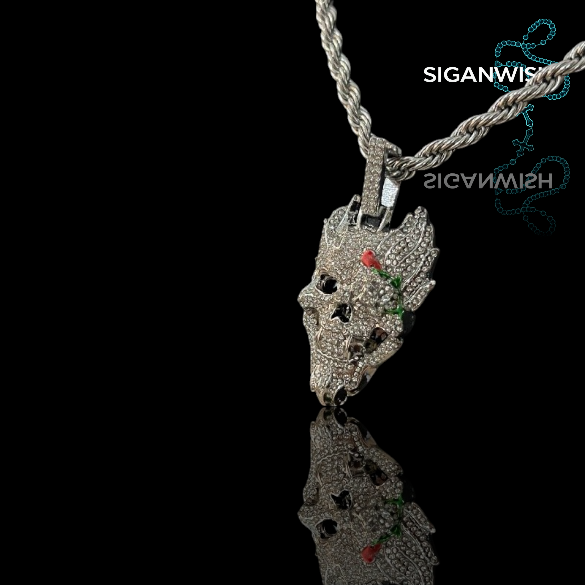 DIJE "DEVIL" ICED OUT 📿