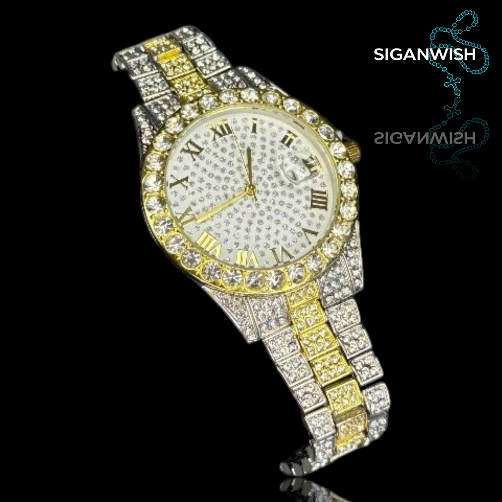 DIAMOND "CUBAN" ICED OUT 📿
