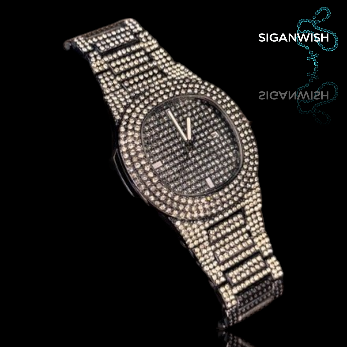 DIAMOND "PATEK" ICED OUT 📿