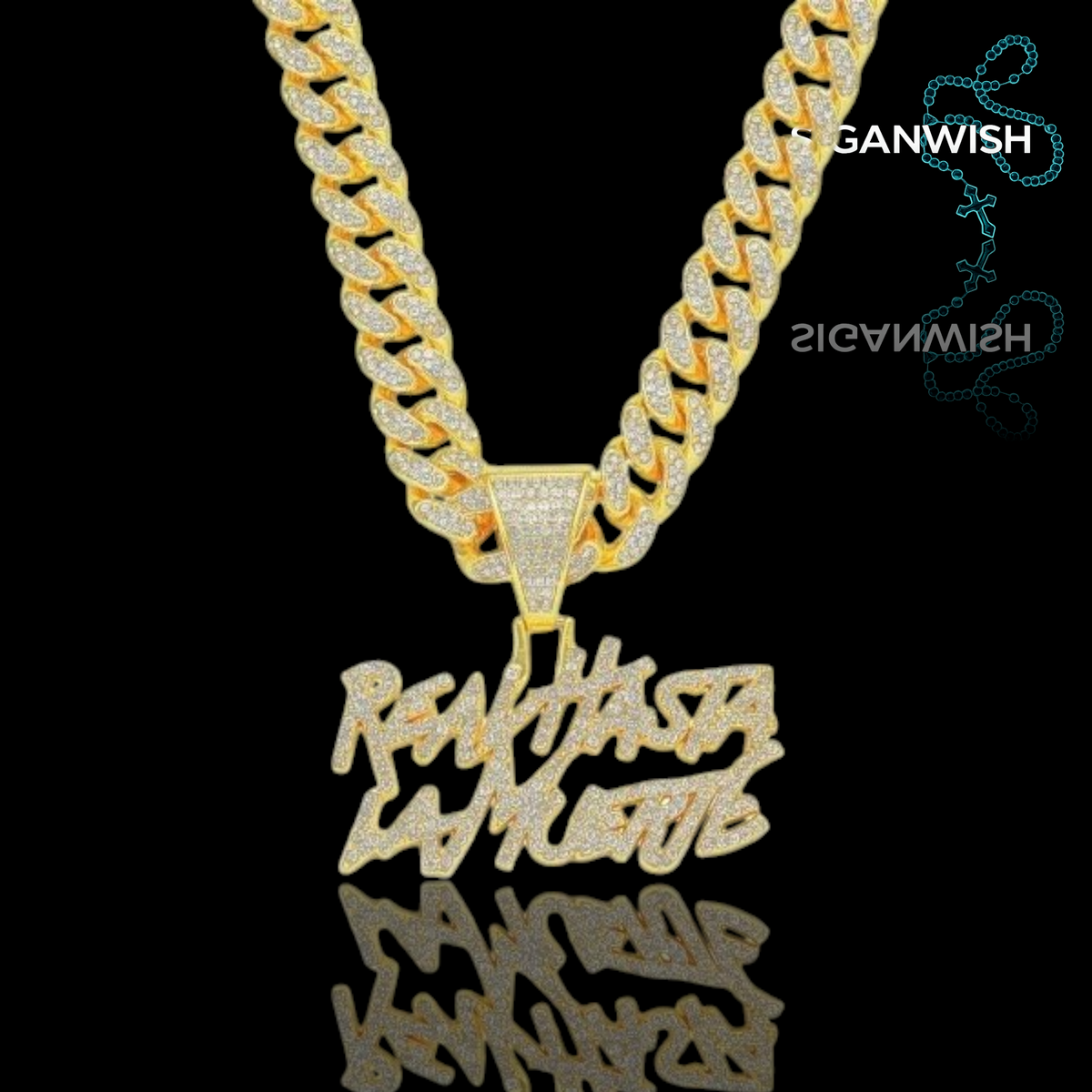 DIJE "RHLM" ICED OUT 📿