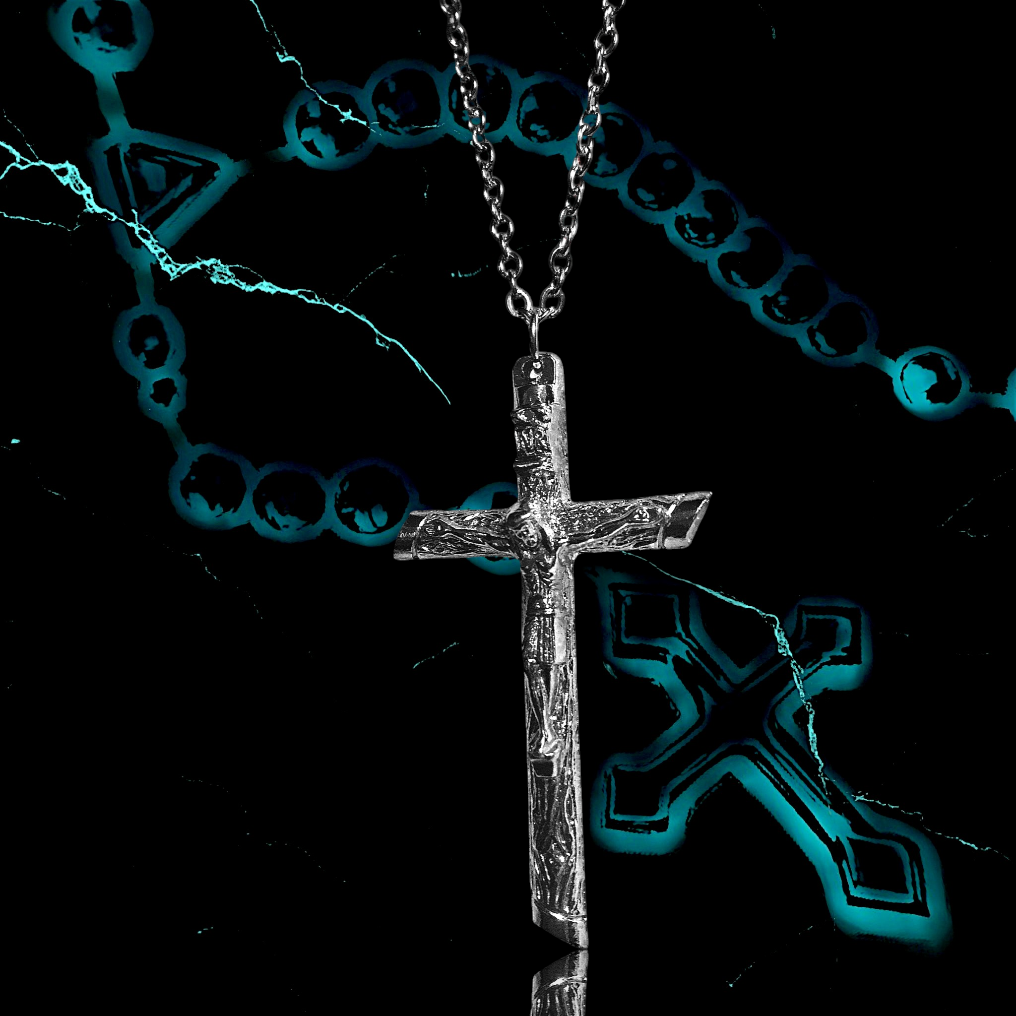 CADENA & DIJE DE CRUZ 📿