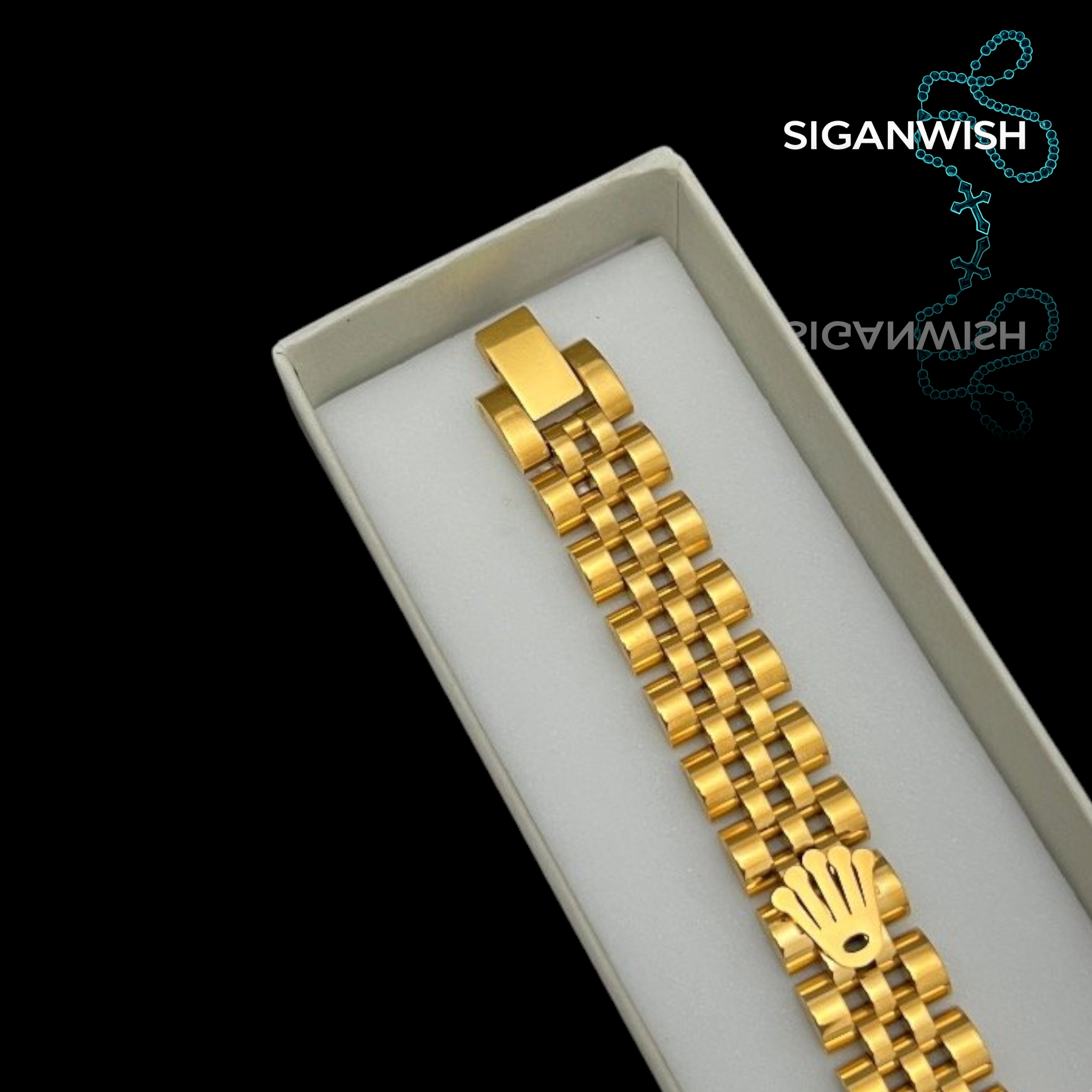 PULSERA "ROLEX" JUBILEE/LOGO 📿