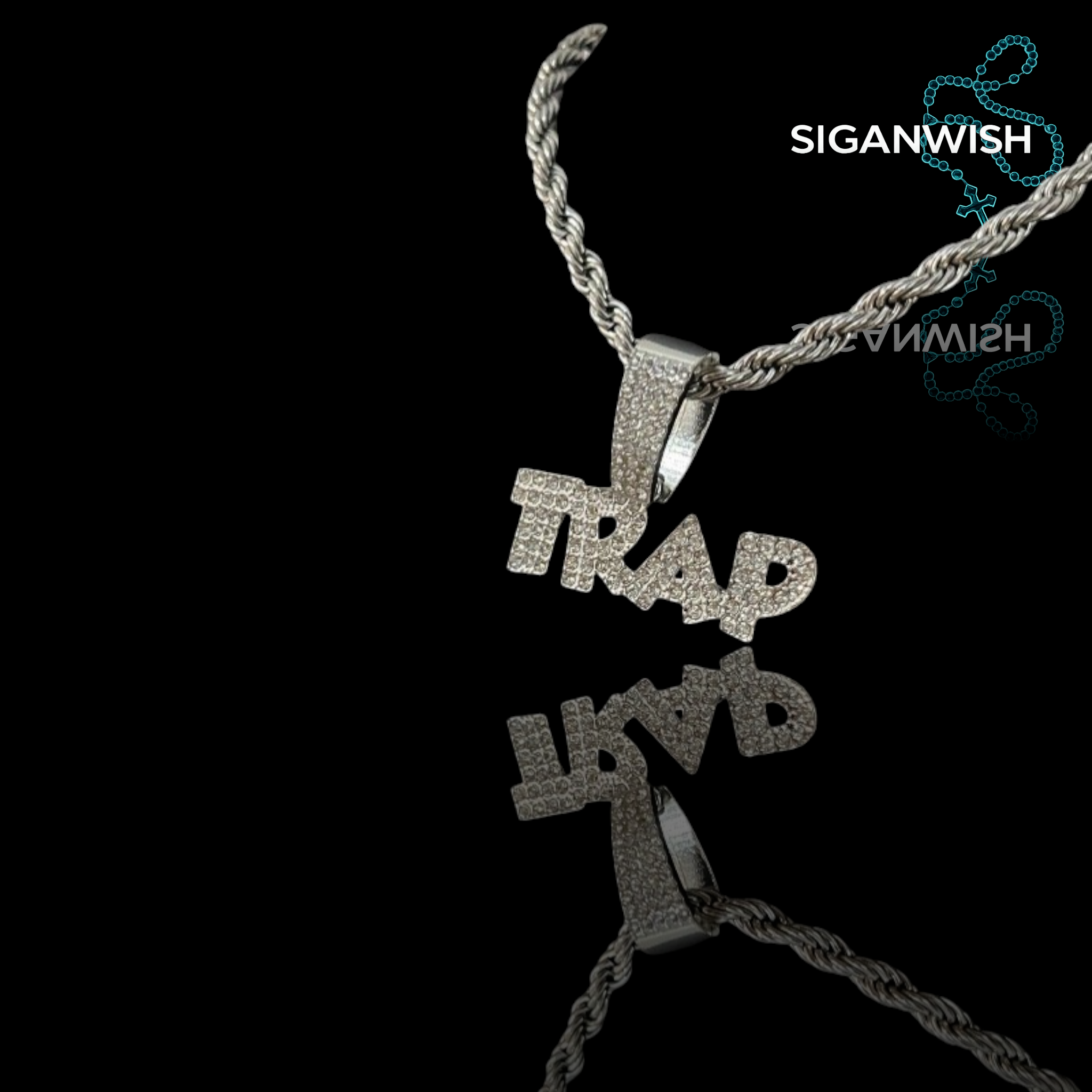 DIJE "TRAP" ICED OUT 📿