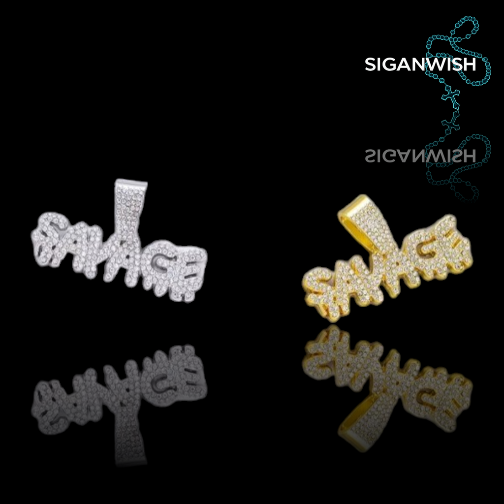 DIJE "SAVAGE" ICED OUT 📿