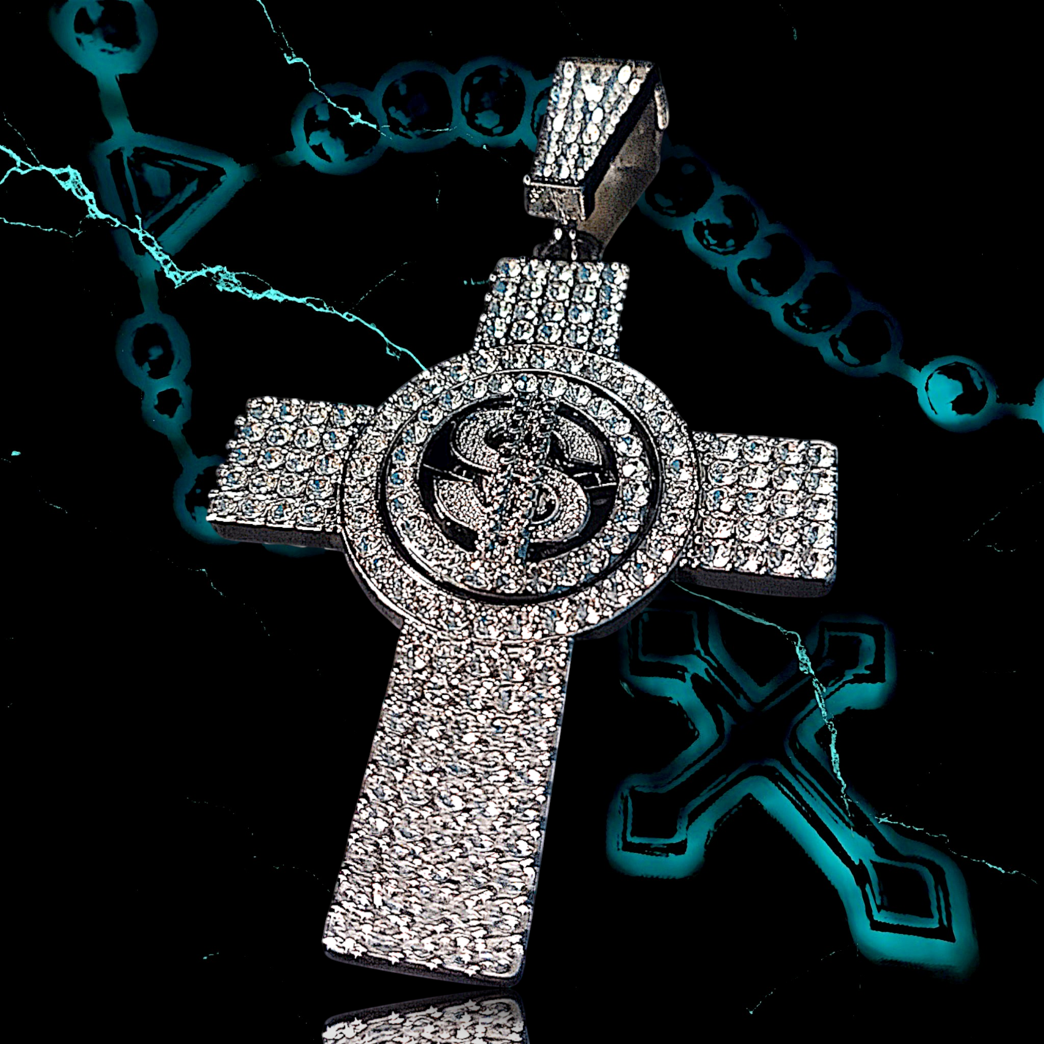 DIJE CRUZ SPINNING "DRIP" ICED OUT 📿