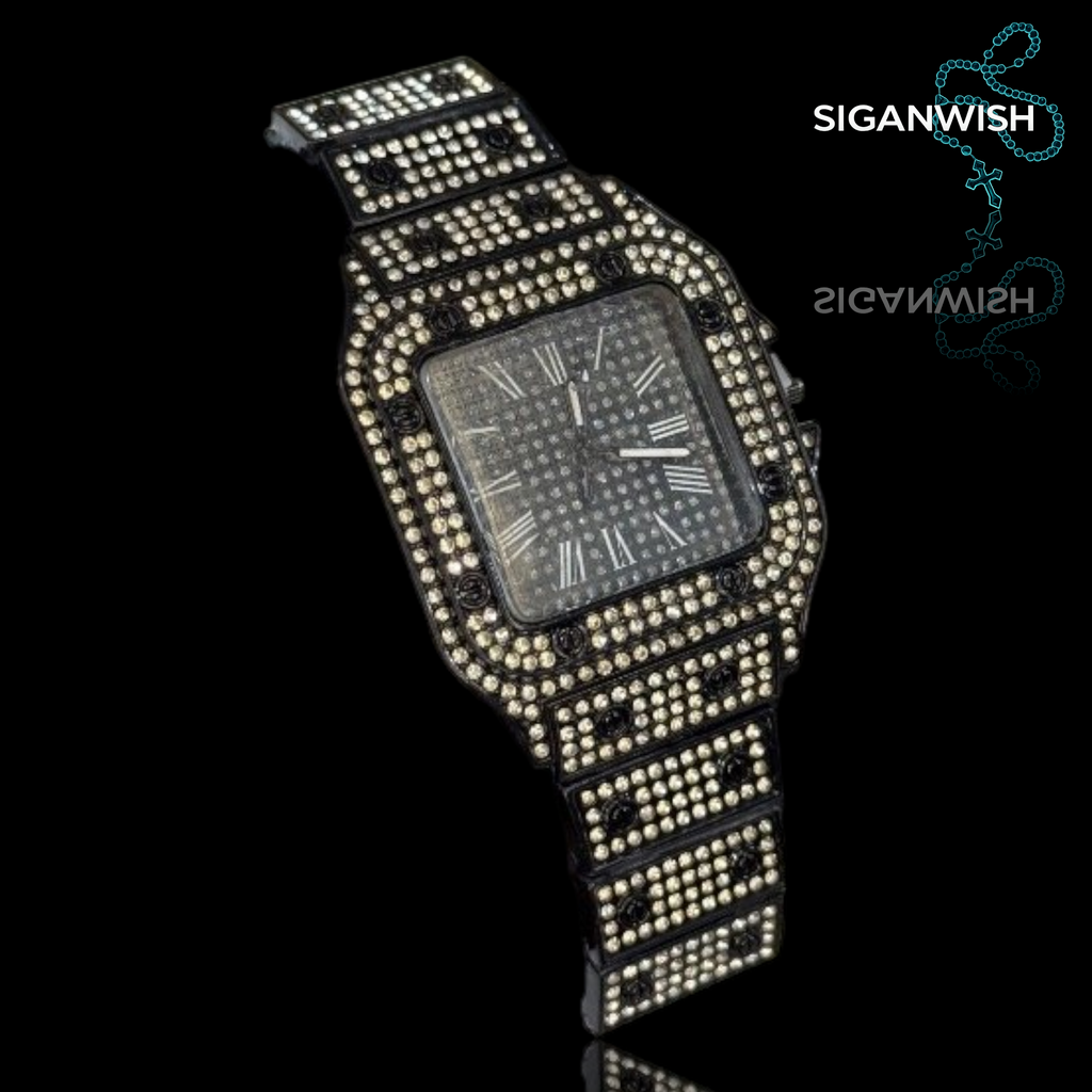 DIAMOND "SQUARE" ICED OUT 📿