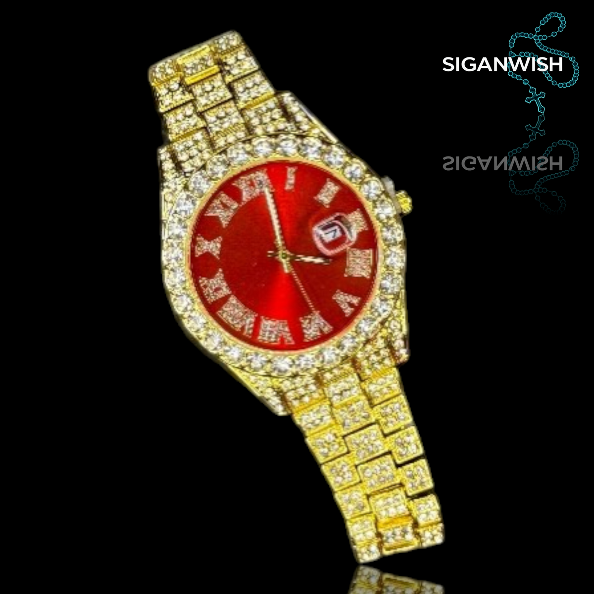 DIAMOND "DRIP" ICED OUT 📿