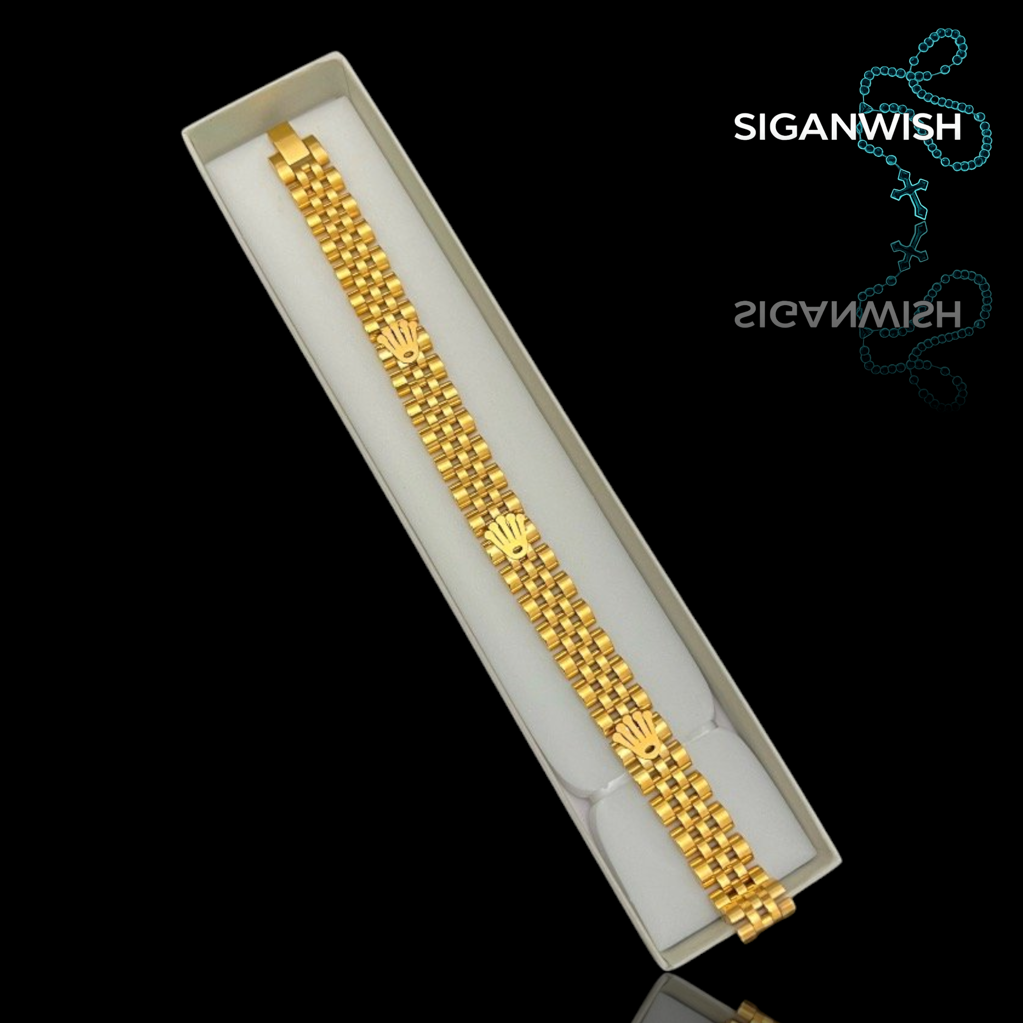 PULSERA "ROLEX" JUBILEE/LOGO 📿