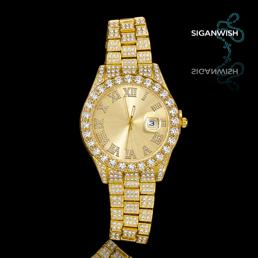 DIAMOND "DRIP" ICED OUT 📿