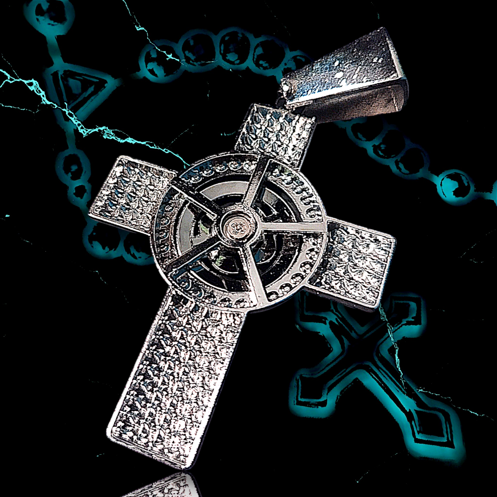 DIJE CRUZ SPINNING "DRIP" ICED OUT 📿