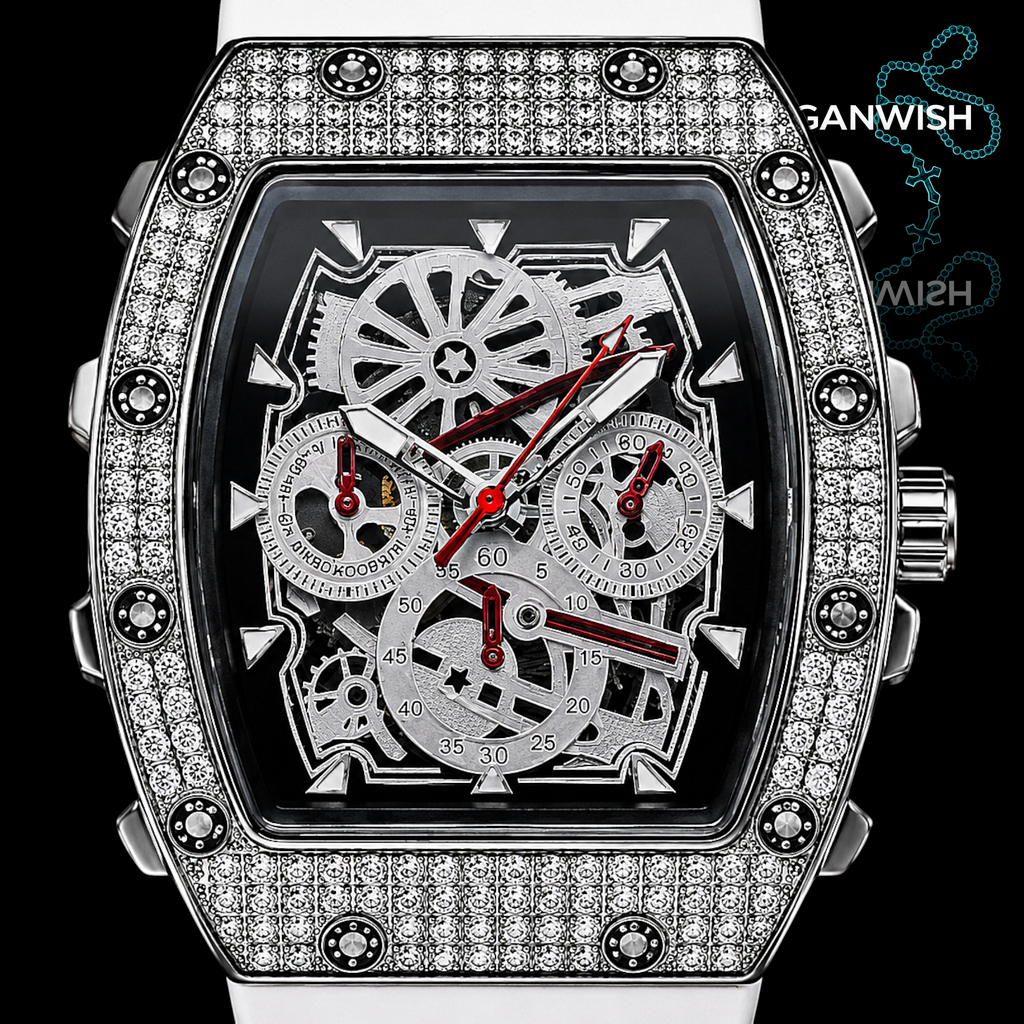 RICHARD MILLE "DRIP" ICED OUT 📿