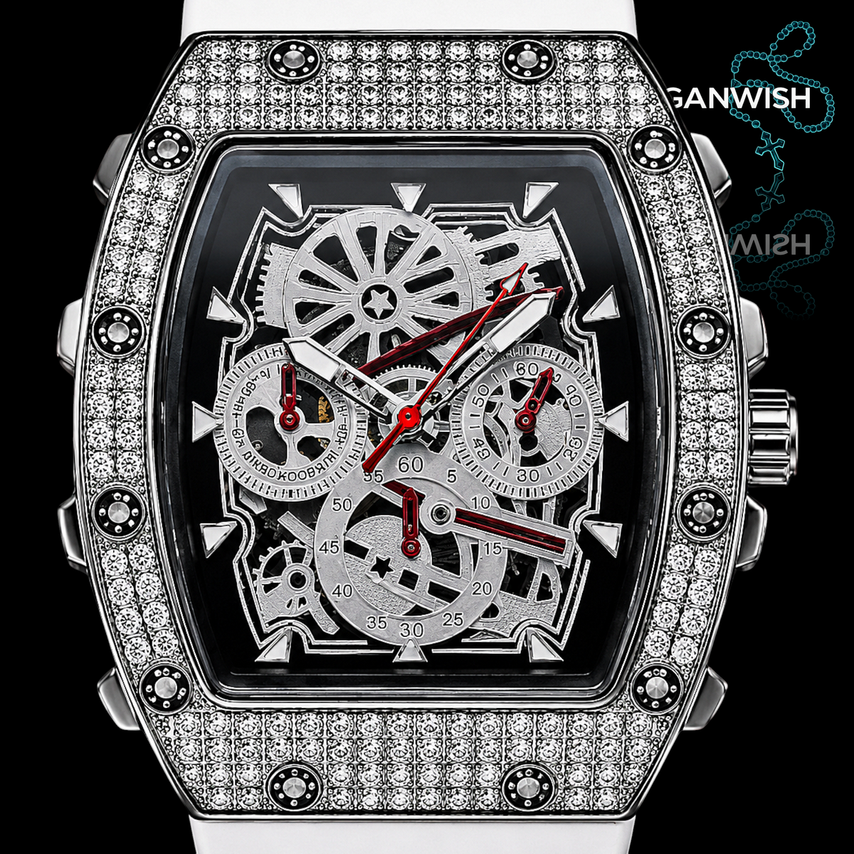 RICHARD MILLE "DRIP" ICED OUT 📿