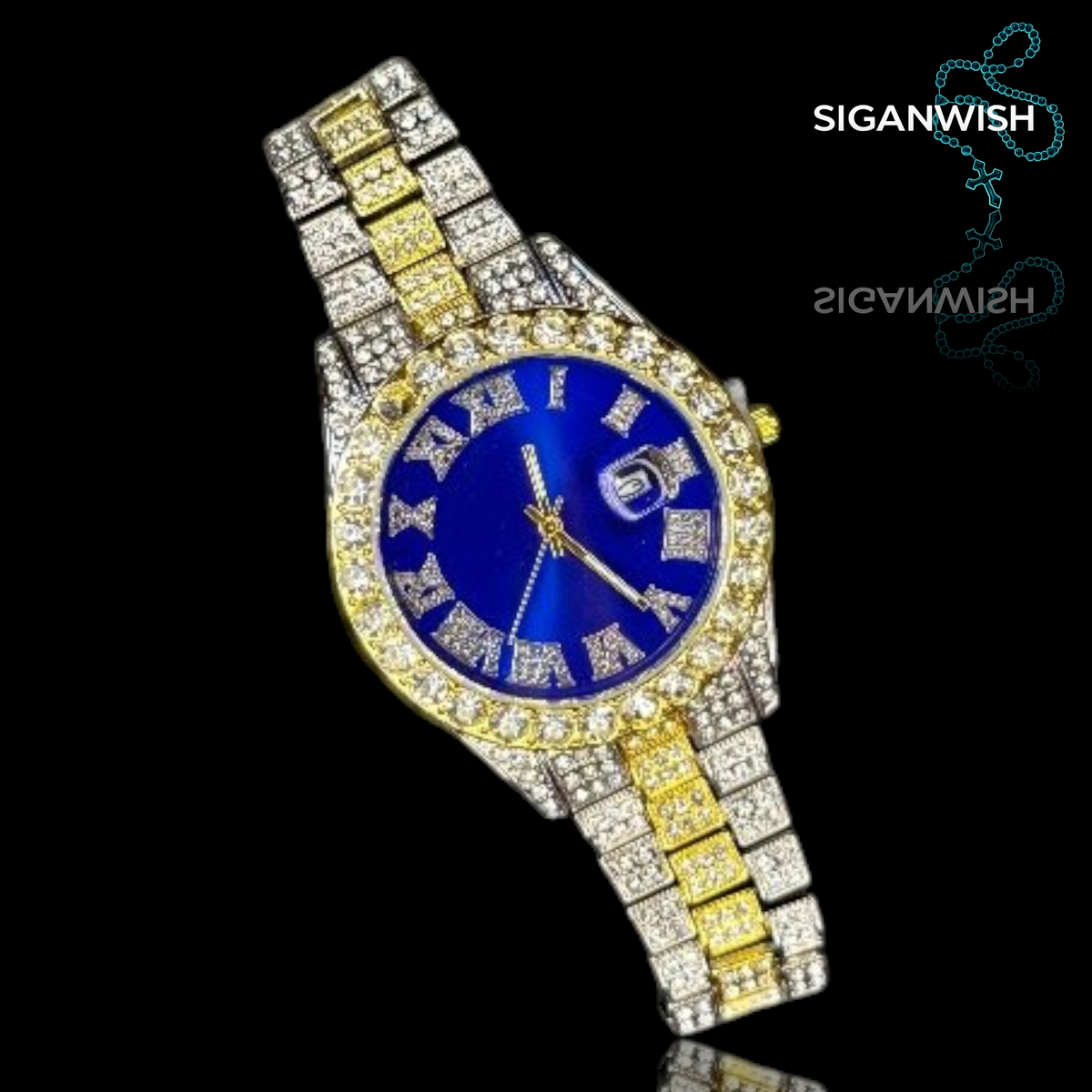 DIAMOND "DRIP" ICED OUT 📿