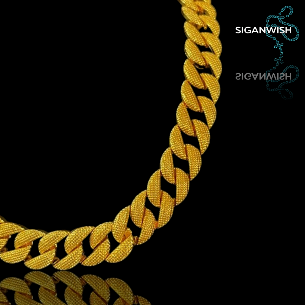 MEGA CUBAN "GROSS" LINK 5mm ICED OUT 📿