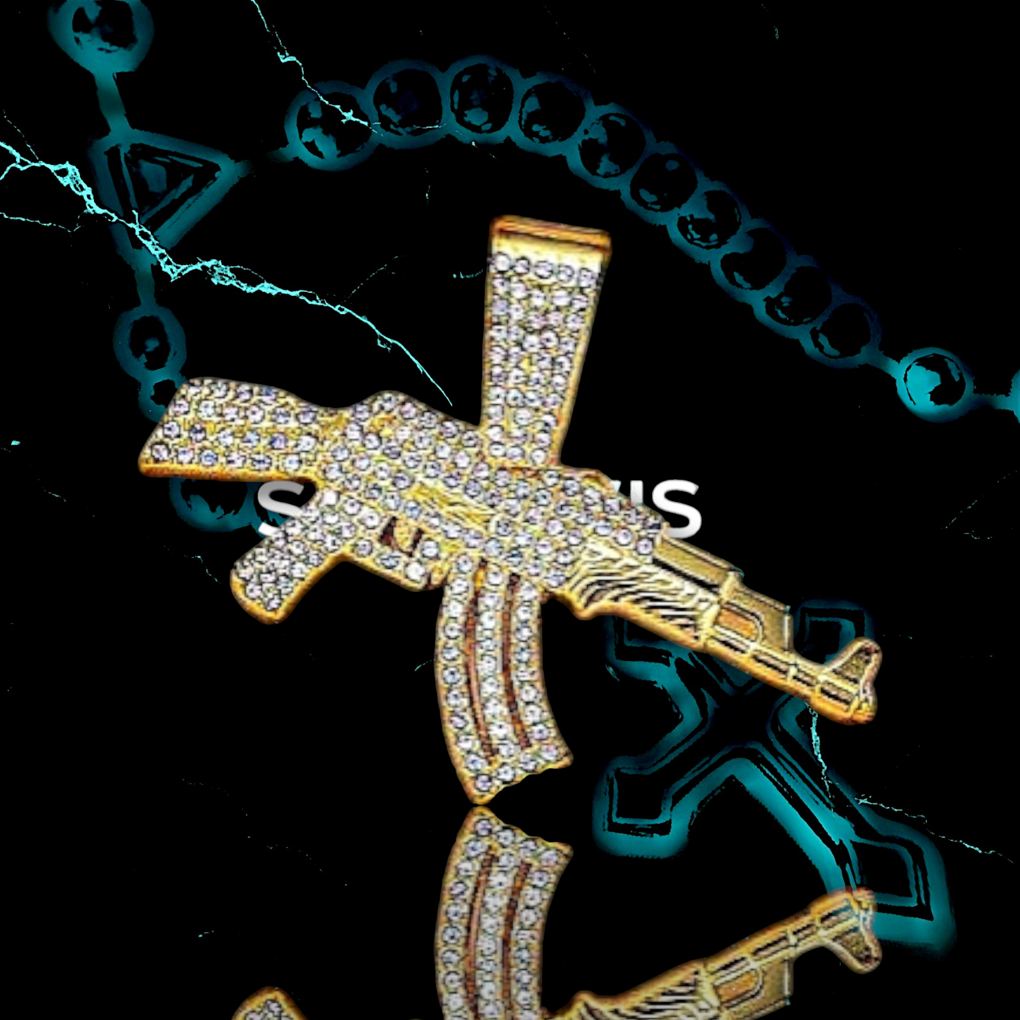 DIJE AK-47 "DRIP" ICED OUT 📿
