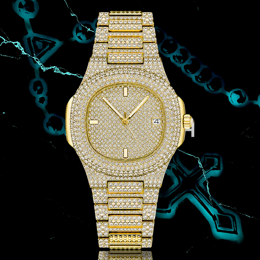 DIAMOND "PATEK" ICED OUT 📿