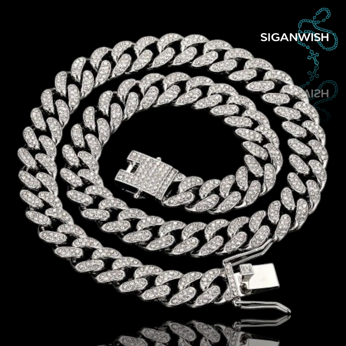 CLASSIC LINK 1.3mm ICED OUT 📿