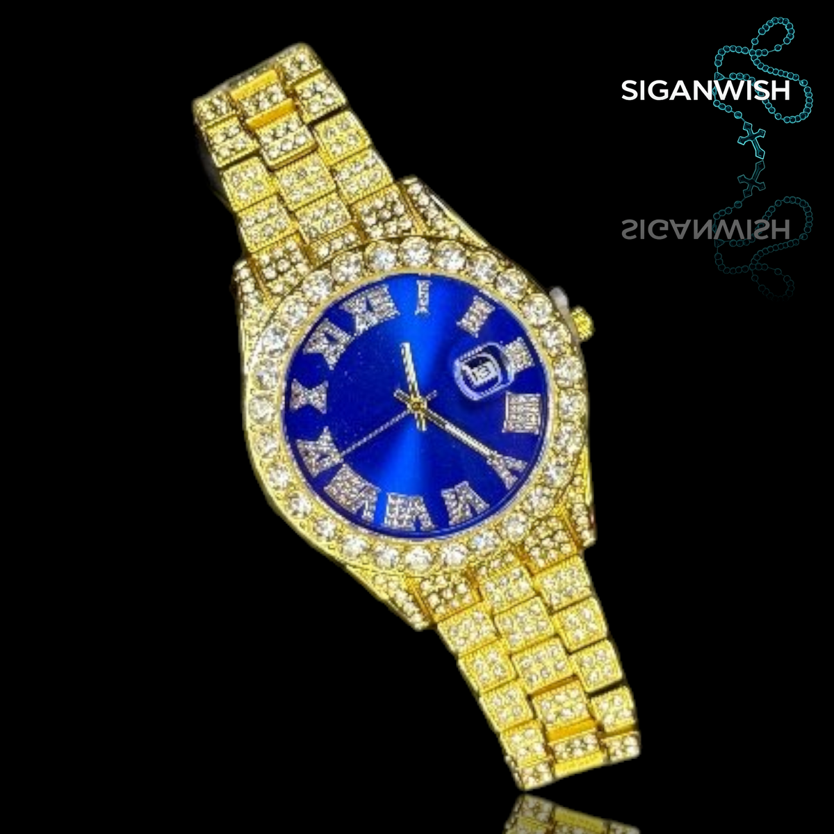 DIAMOND "DRIP" ICED OUT 📿