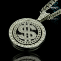 DIJE "SPINNING DOLAR" ICED OUT 📿