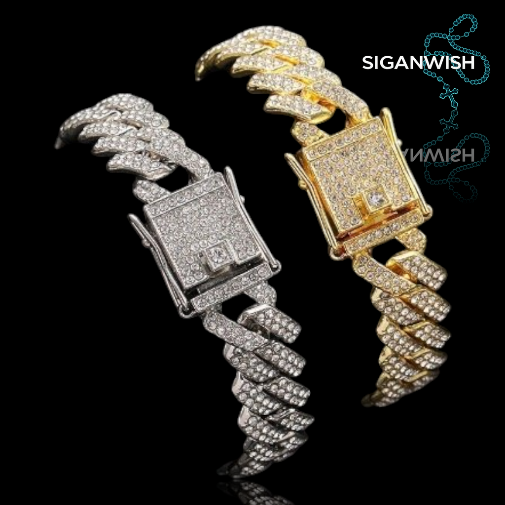 PULSERA "MIAMI" ICED OUT 📿