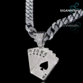 DIJE "POKER" ICED OUT 📿