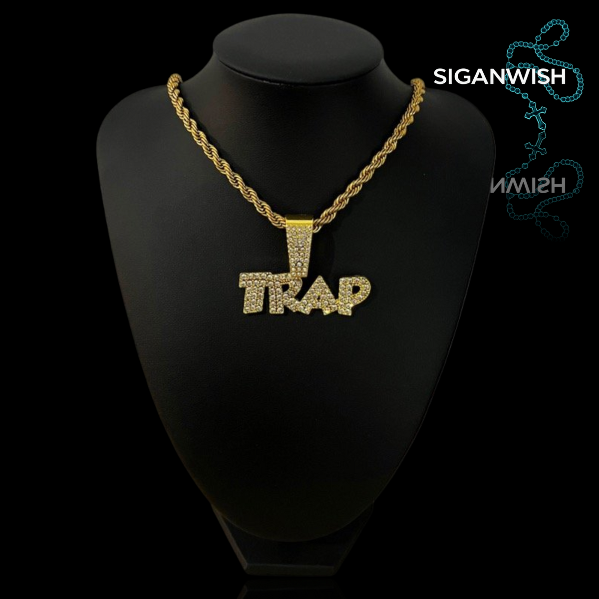 DIJE "TRAP" ICED OUT 📿