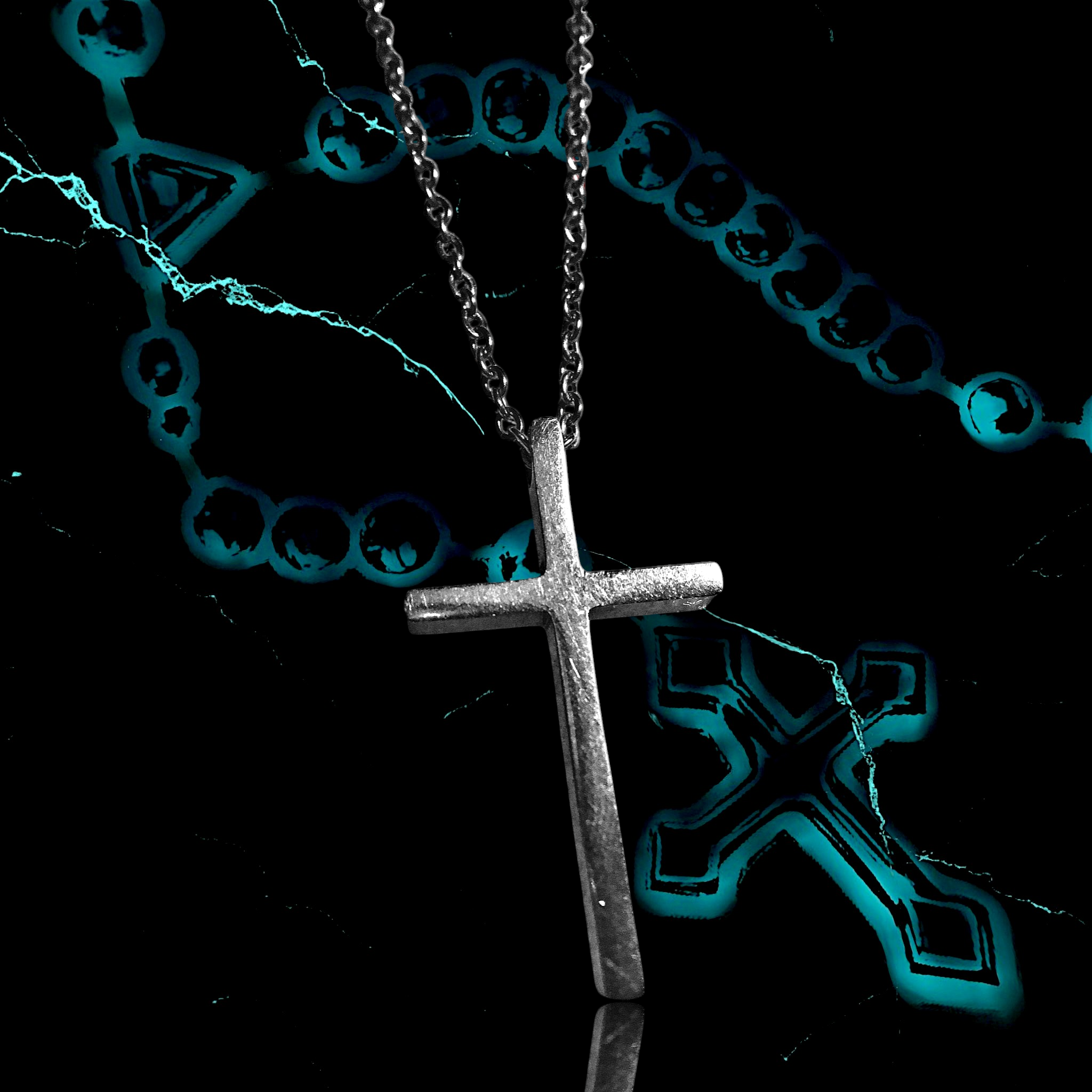 CADENA & DIJE DE CRUZ 📿