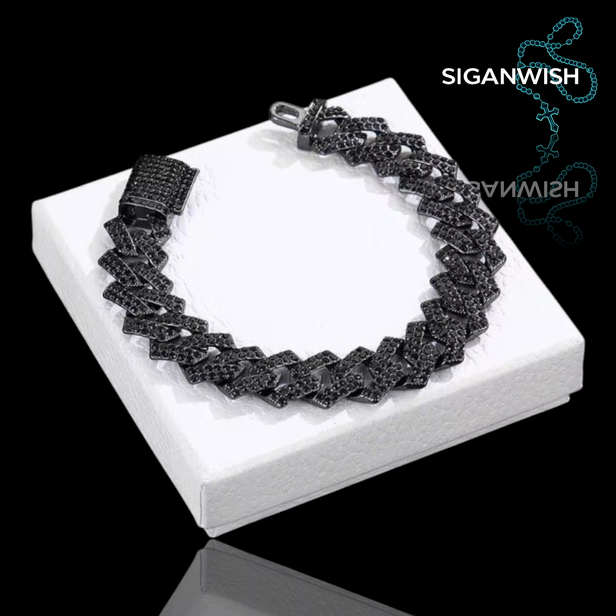 PULSERA "MIAMI" ICED OUT 📿