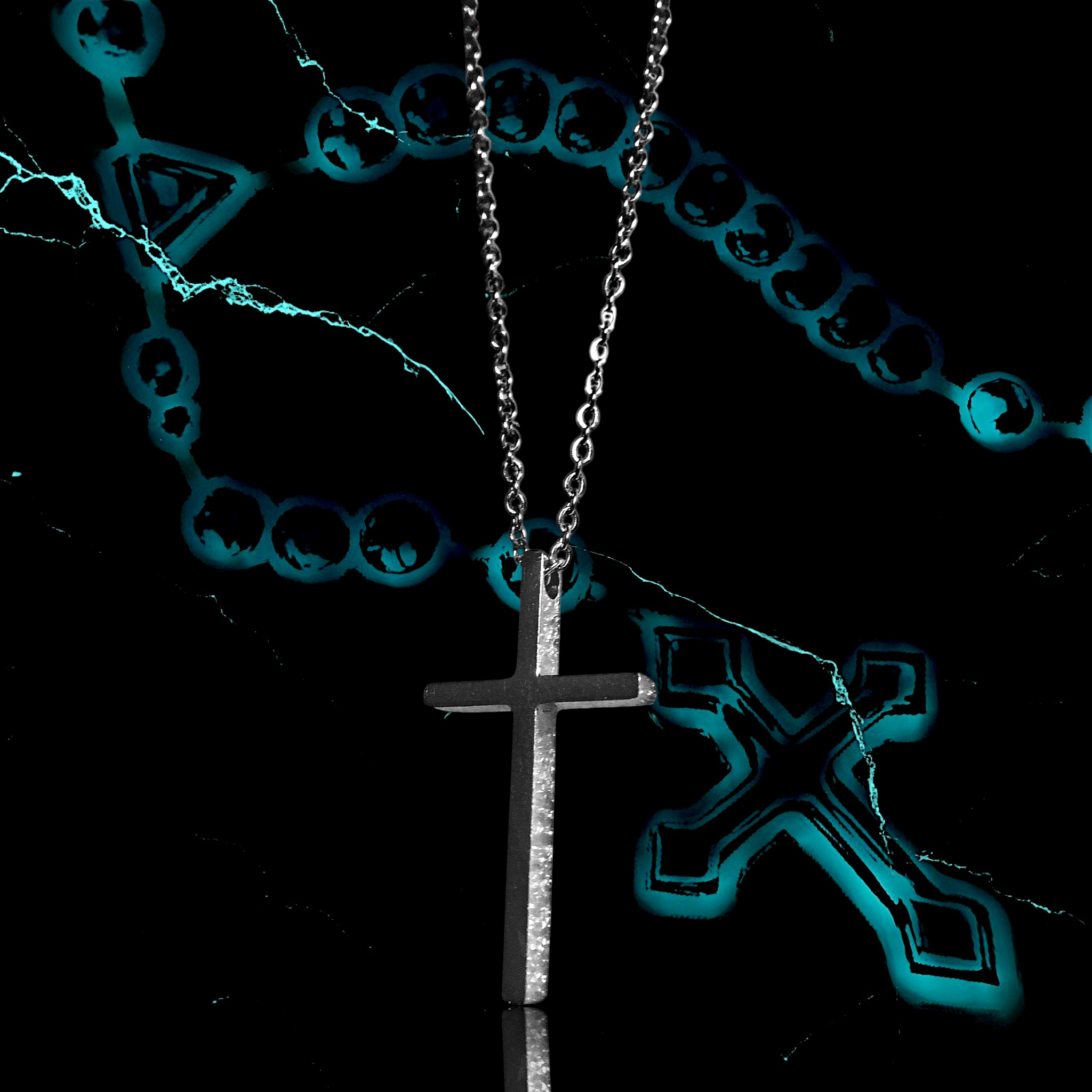 CADENA & DIJE DE CRUZ 📿