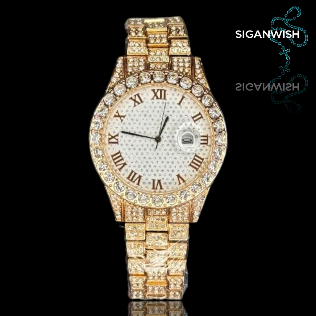 DIAMOND "CUBAN" ICED OUT 📿